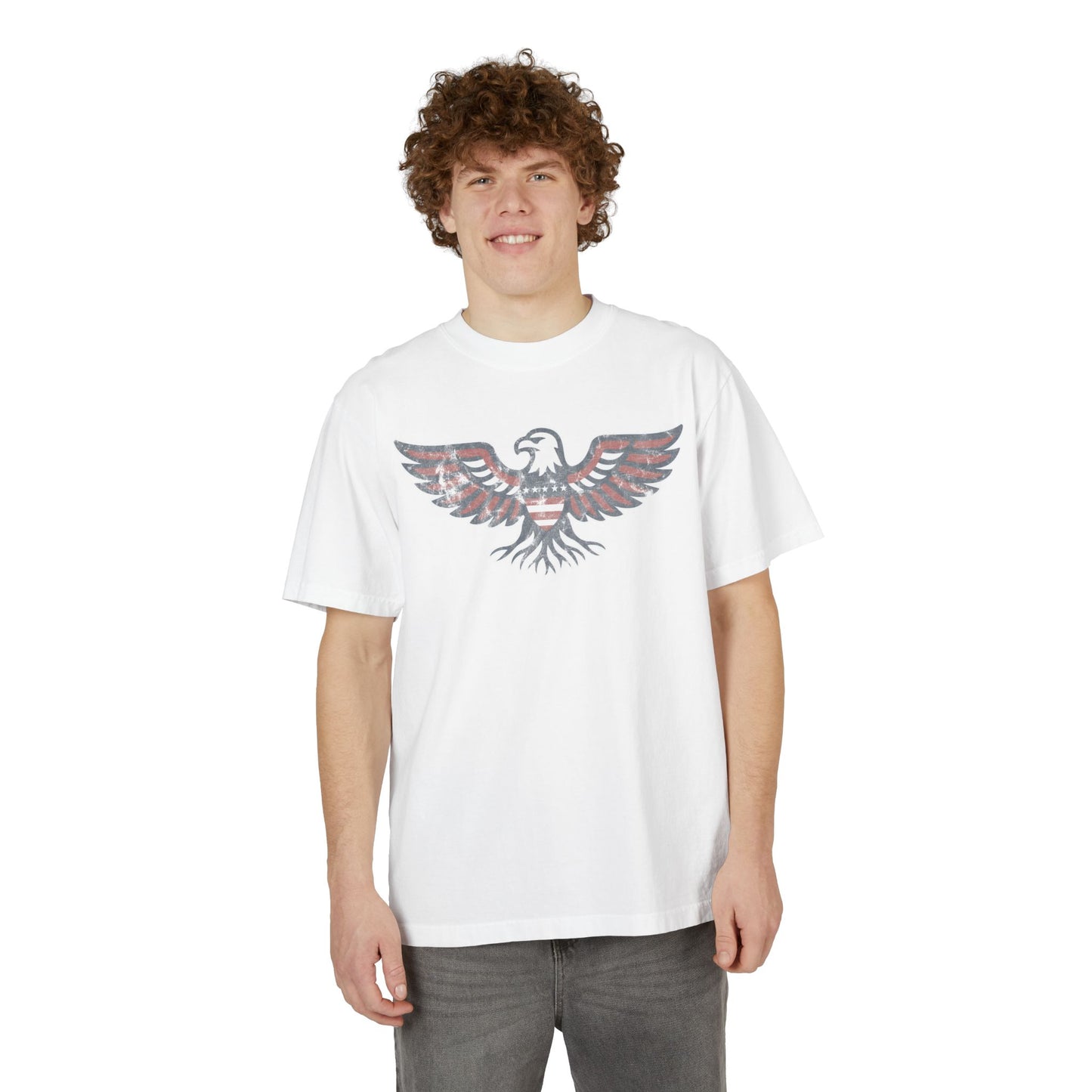 ROOTS & WINGS Washed Heavy Tee