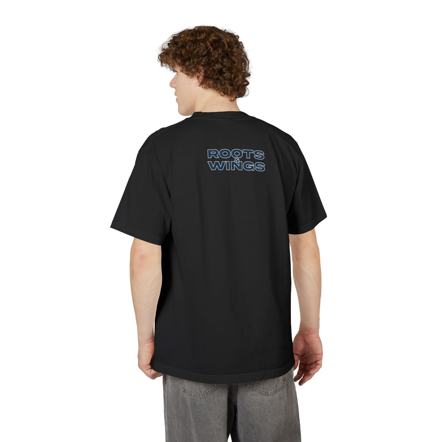 ROOTS & WINGS Washed Heavy Tee